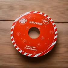 Gold Glitter Ribbon 12 feet