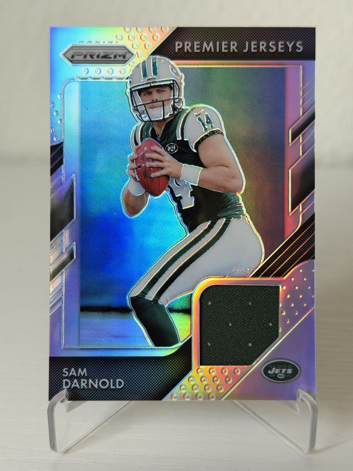 2018 Panini Prizm - Sam Darnold Rookie RC Premier Jerseys Silver Patch #PP-3!