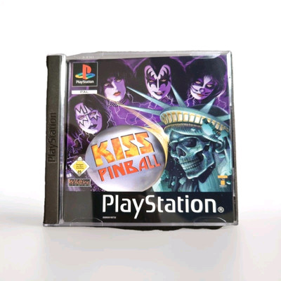 Kiss Pinball - PlayStation 1 (PS1, 2000) OVP mit Anleitung