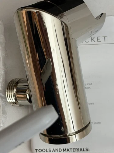 Signature Hardware SHWES2050PN Hand Shower Holder with Supply Elbow - Picture 5 of 9