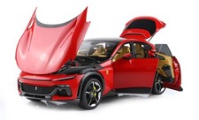 1:18 BBR Ferrari Purosangue Rosso Corsa With Panoramic Roof BBR18053B