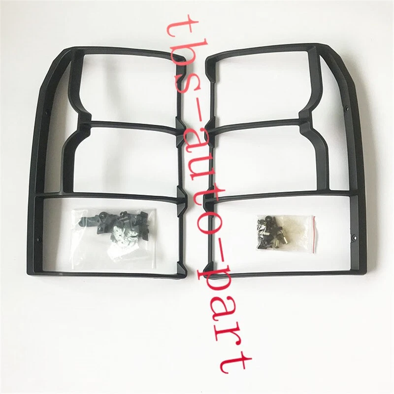 Matte Black Rear Tail light Lamp Guard Cover Fit For Land Rover LR4 2010-2013 - Imagem 3 de 4