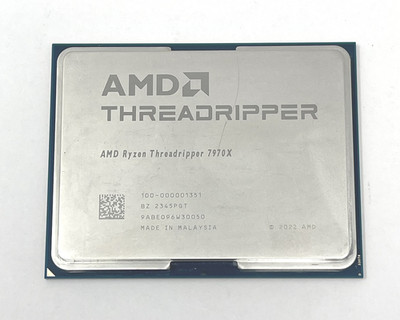 AMD Ryzen Threadripper 7970X Socket sTRX50 Desktop Processor Very Good G2U