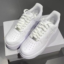 Nike Air Force 1 "Triple White" Low Top Classic Sneakers US Size
