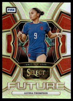 2023 Panini Select FIFA Future Silver Alyssa Thompson #24 C