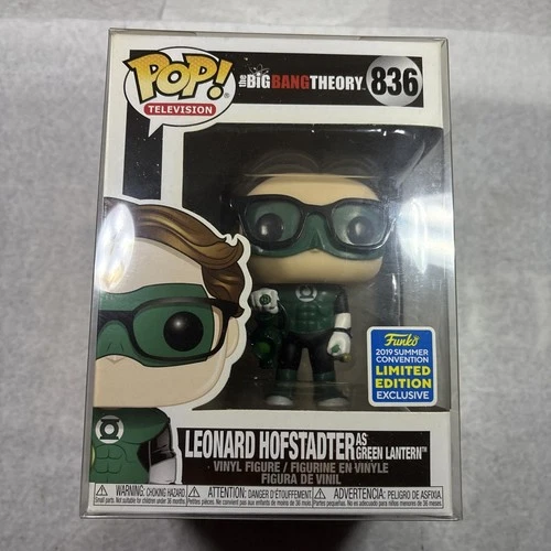 Funko Pop Big Bang Theory LEONARD HOFSTADTER AS THE GREEN LANTERN 