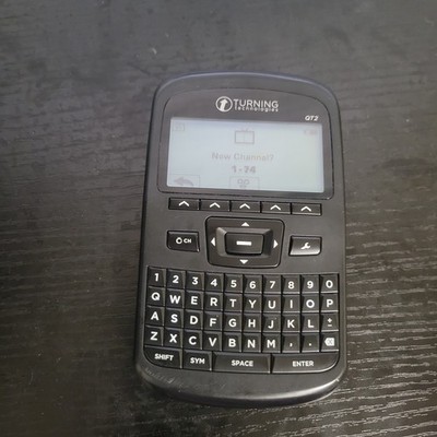 Turning Technologies Audience Response Device QT2 RCQR 02 Clicker QWERTY