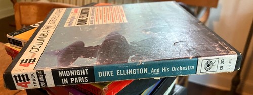 Duke Ellington Midnight in Paris Columbia CQ 503 Reel To Reel 7.5 IPS Tested - Picture 5 of 5