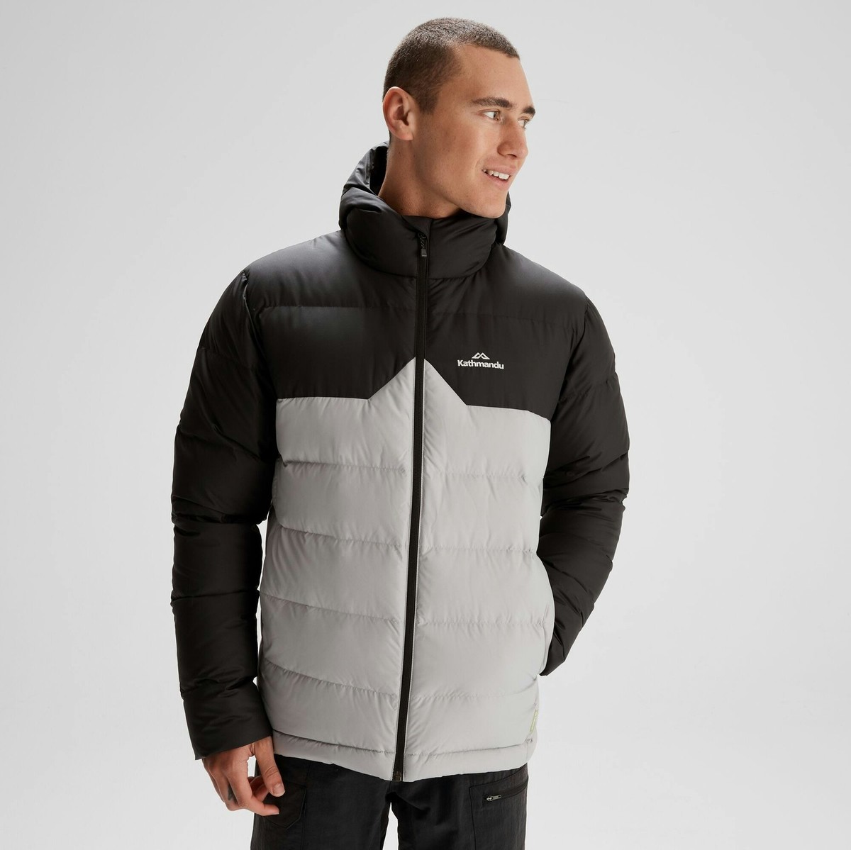 NEW Kathmandu Epiq Mens Hooded Down Puffer 600 Fill Warm Winter