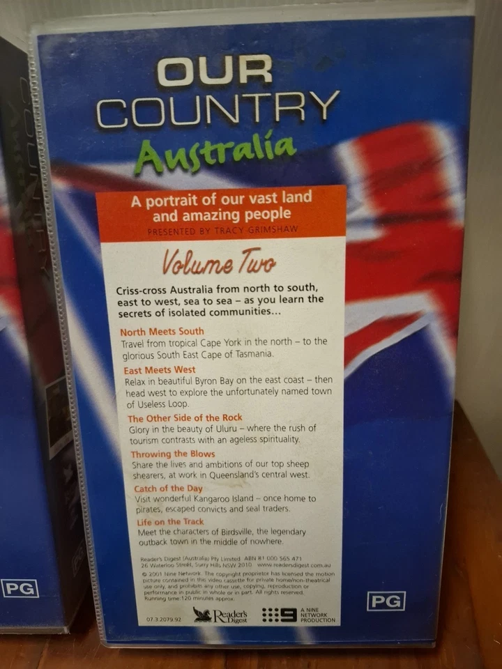 Our Country Australia Vhs Videos Set Of 4 Vol 1.2.3.4 - Image 4 of 4