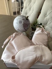 3 Pack Silk Satin Sleeping Mask Eye Blindfold with Elastic Strap for Travel 03