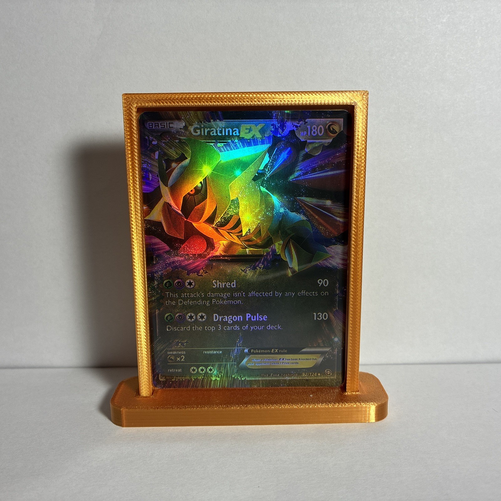 Nm Ultra Rare 2012Giratina EX 92/124 Dragons Exalted Holo 180hp