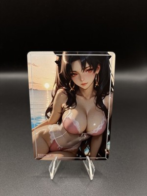 Ishtar Fate Waifu Card TCG Full Art Waifu Legends Custom Goddess Anime