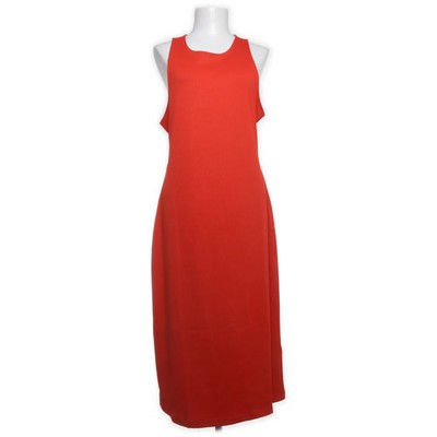 H&M, Maxikleid, Größe: XL, Rot, Elasthan/Polyester, Einfarbig, Rippenstrick #U5R