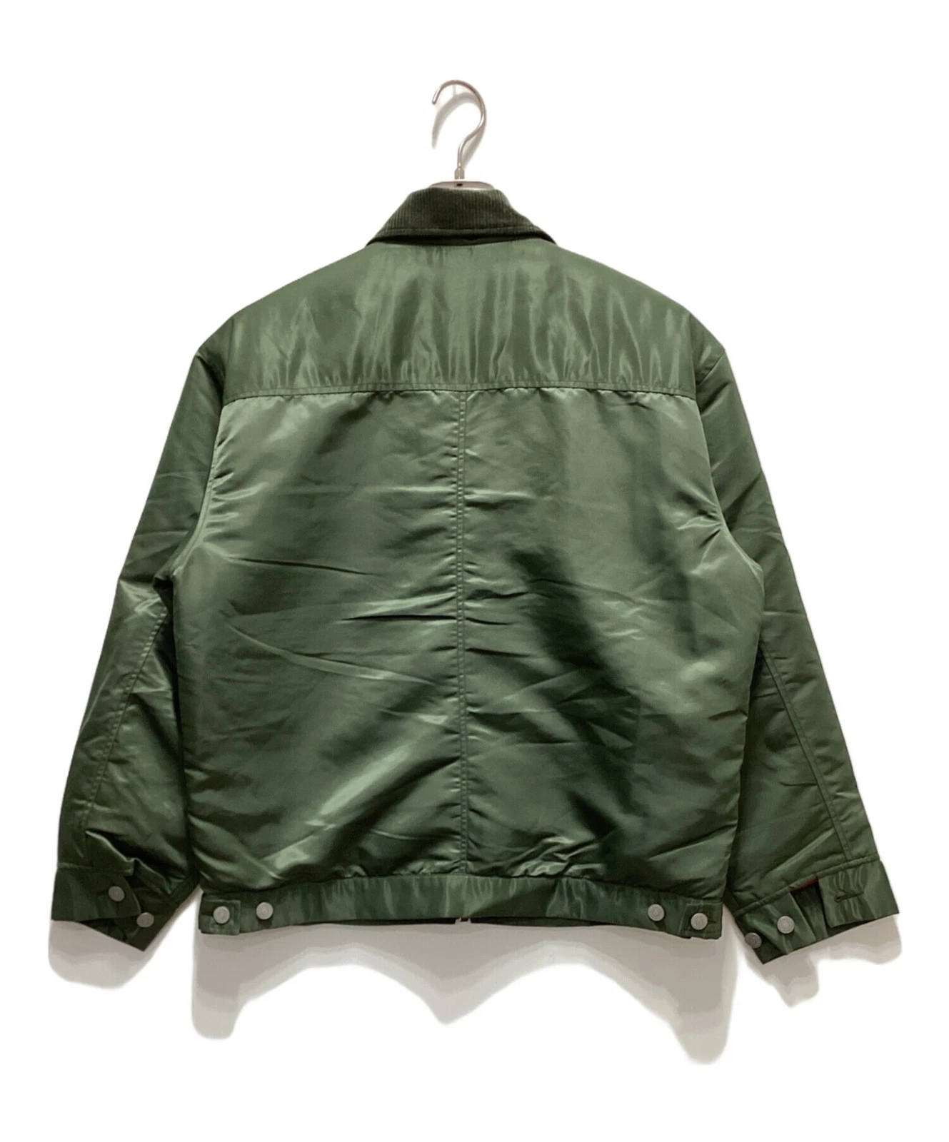 Subciety Flight Nylon WORK JKT Jacket Men's Size L Olive - product detail image 2