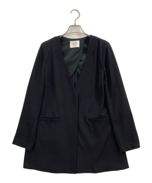 Ameri                    No collar jacket black 0… - image 1