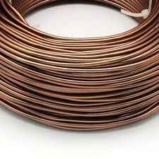 Aluminum Wire 918FT 22 Gauge Bendable Craft Wire Brown for Beading Jewelry DIY