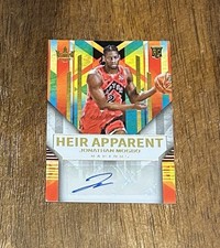 Jonathan Mogbo Heir Apparent Raptors Signed Court Kings Rookie Card! # 99/ 125