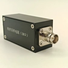 1M  High Precision Sampling Resistor, BNC Interface, Metal Shell, 0.1 Accuracy,