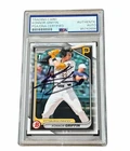 Konnor Griffin Signed Card 1st Bowman Paper Auto Pittsburg Pirates PSA