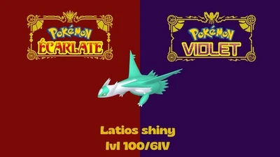 Pokémon Ecarlate et Violet : Latios Shiny Non Modifié - Photo 1/3