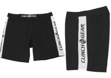CLINCH GEAR Fight Shorts - MMA Wrestling - Black - Men's Sizes 28, 30, 36
