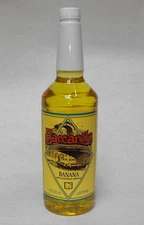 Gourmet BANANA SYRUP 32oz. Coffee Drink & Italian Soda Flavor