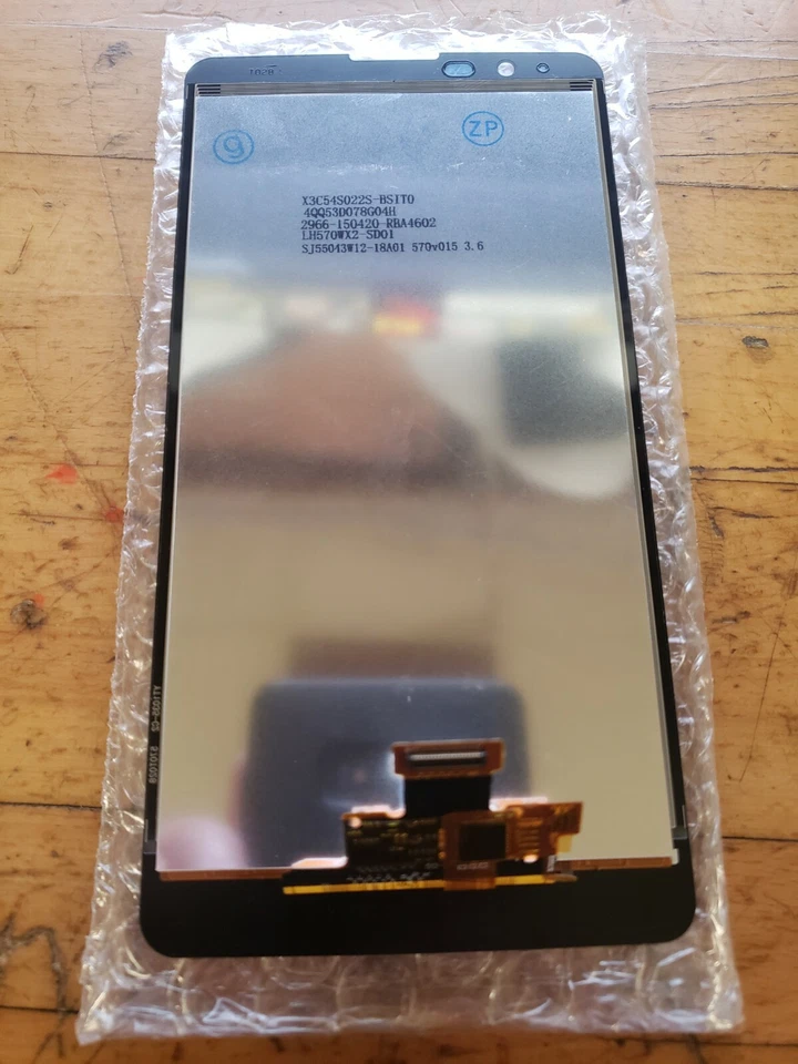 Conjunto de marco digitalizador pantalla táctil pantalla LCD para LG Stylo 2 LS775 K540 CONTROL DE CALIDAD Foto 2 de 3