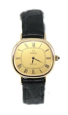 Omega DeVille Two Tone Stainless Steel Watch
