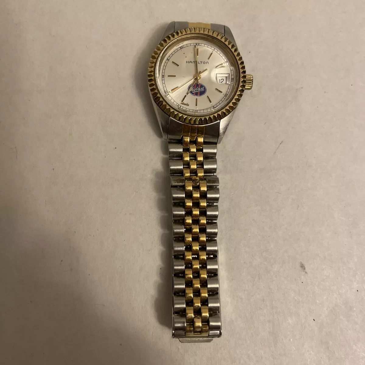 Womens Hamilton 8450 Stainless Steel Water Resistant Watch New Battery