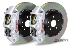 Brembo Front GT Big Brake BBK 6piston Silver 380x34 Slot Disc Camaro SS 10-14