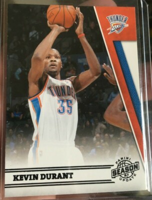 KEVIN DURANT  ️MINT 2010-11 PANINI SEASON UPDATE #152 THUNDER WARRIORS NETS