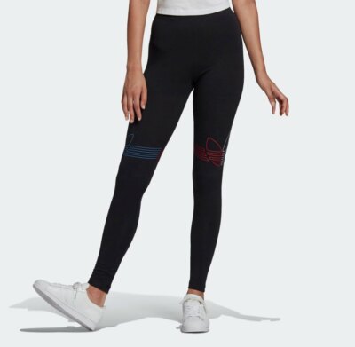 ADIDAS ORIGINALS ADICOLOUR TRICOLOUR LEGGINGS UK