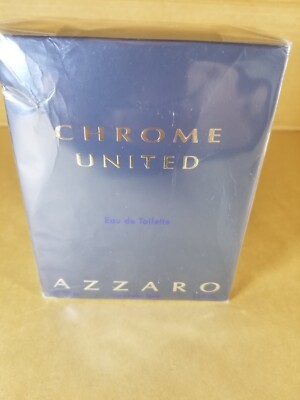 Chrome United Azzaro EDT Spray 100ml New Sealed