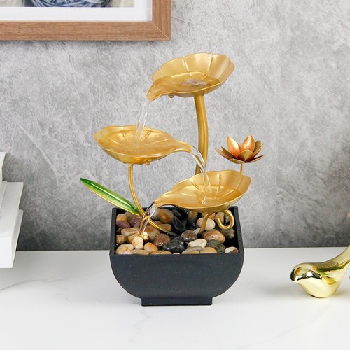 Tabletop Water Fountain Indoor Fountain for Living Room Home Office Decor - Picture 7 of 7