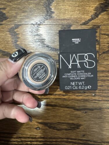 NARS Soft Matte Complete Concealer *Medium 1 Custard* 0.21oz./6.2g NEW IN BOX - Picture 2 of 4