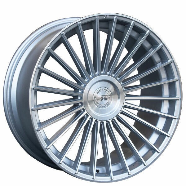 22” RF22 MACHINED SILVER CONCAVE WHEELS FOR LEXUS LS450 LS460