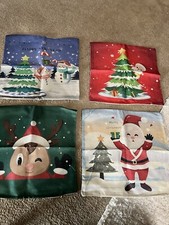 Christmas Pillow Covers 4 Piece
