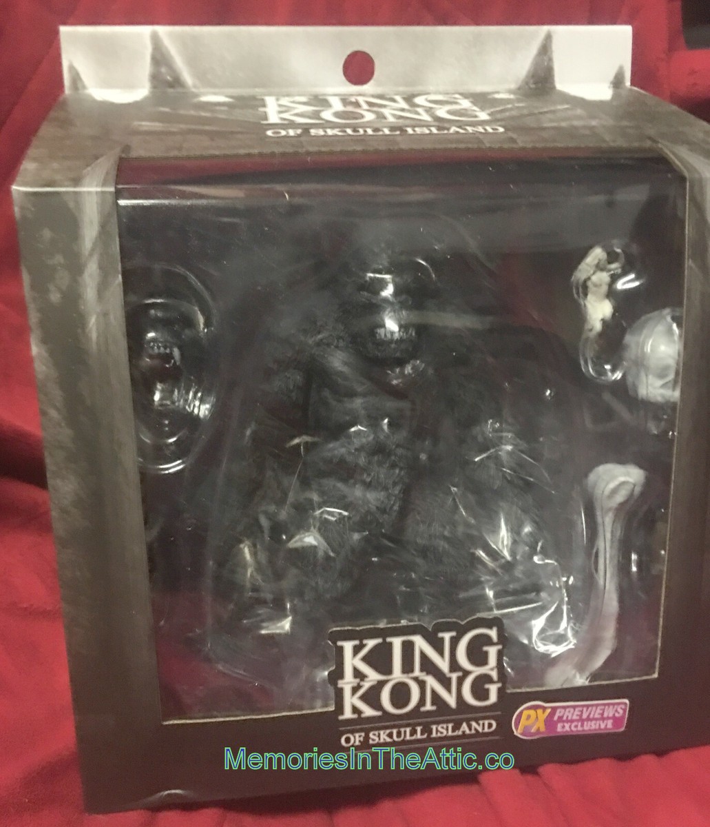 Mezco Black White 1932 King Kong of Skull Island PX Exclusive Ann