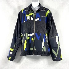 Puma X MCM Track Top Jacket Men's Medium Black AOP Limited Edition $425 New