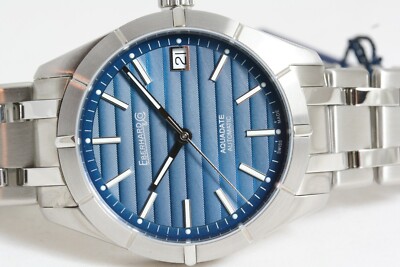 Herren Armbanduhr Eberhard Aquadate Grande Taille 41041 CA Neu