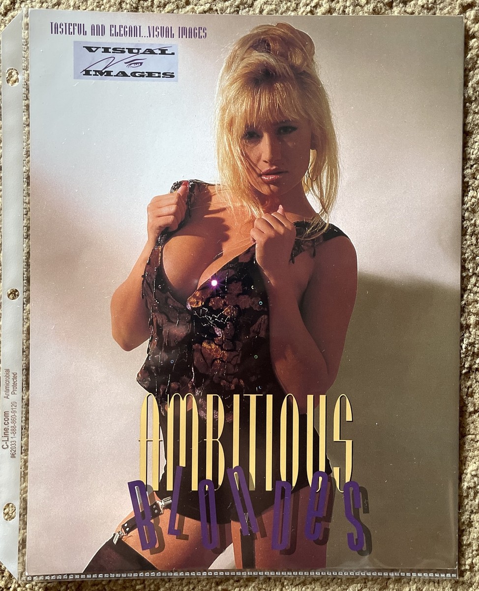 RARE PROMO “AMBITIOUS BLONDES” MOVIE POSTER - PORN STAR TONISHA MILLS 8 12  X 11 | eBay
