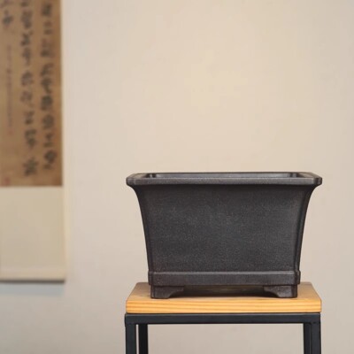 11.8in Chinese Yixing Zisha Clay Pot, Collectible Artisan Craft Bonsai Decor