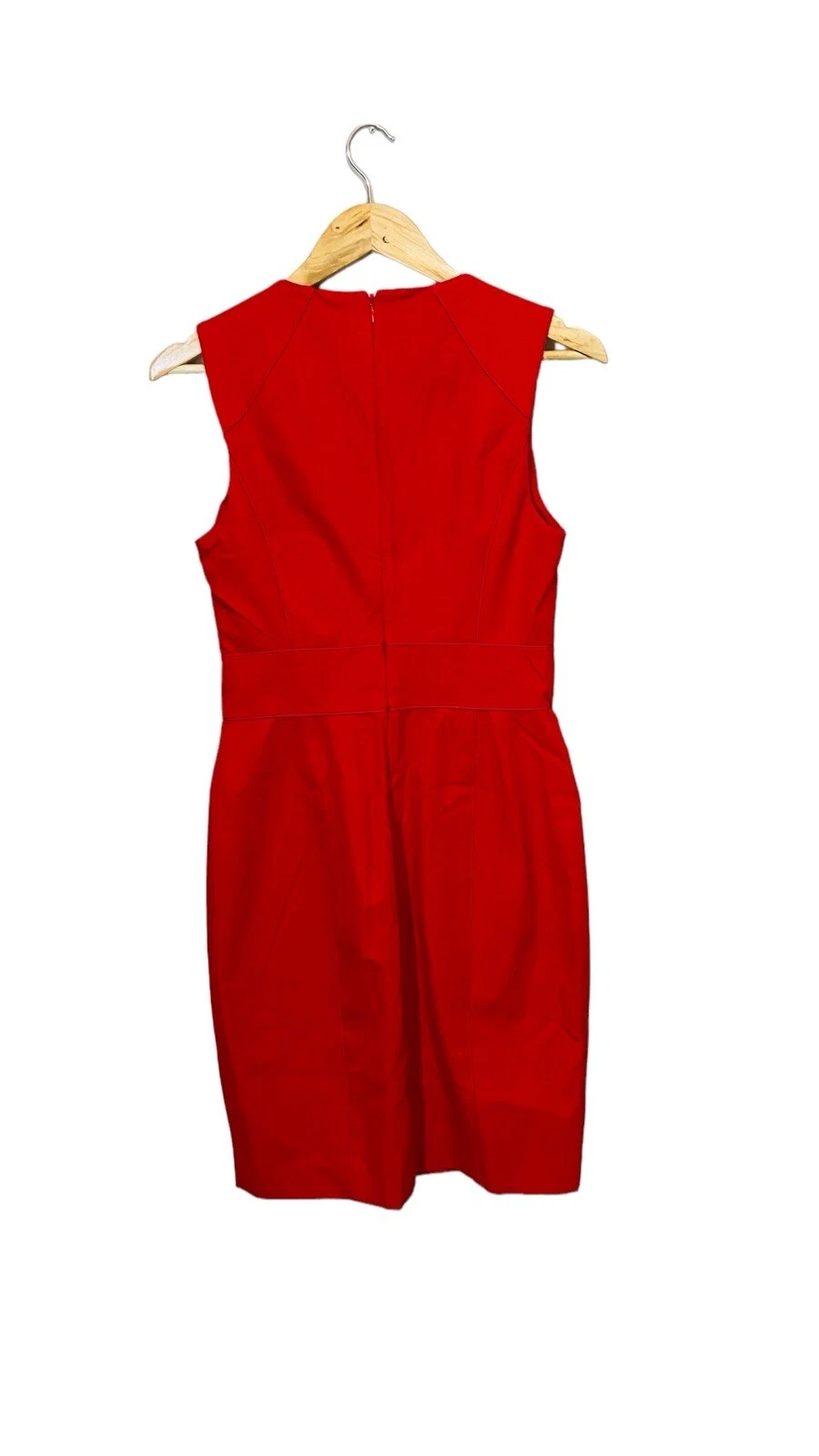 VETEMENTS Abito donna Banana Republic senza maniche scollo a V tubino lunghezza ginocchio taglia 6