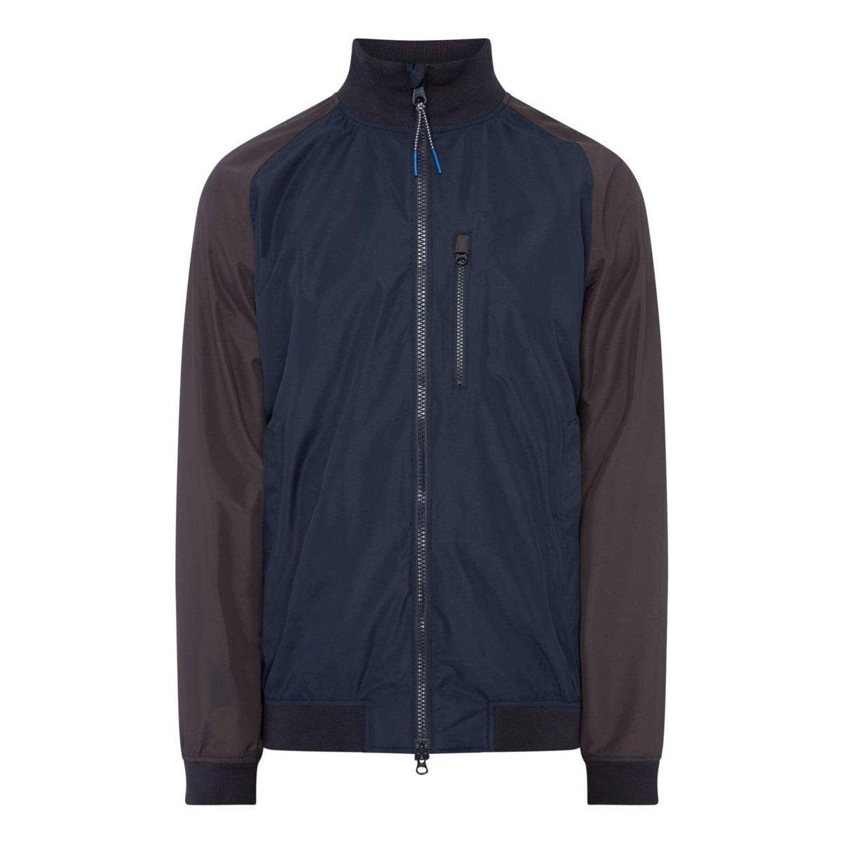 ジャケット・アウター Barbour   Stand Collar Traveller Coat $299 Barbour Men's, Full Zip Swell Colorblock Stand-Collar