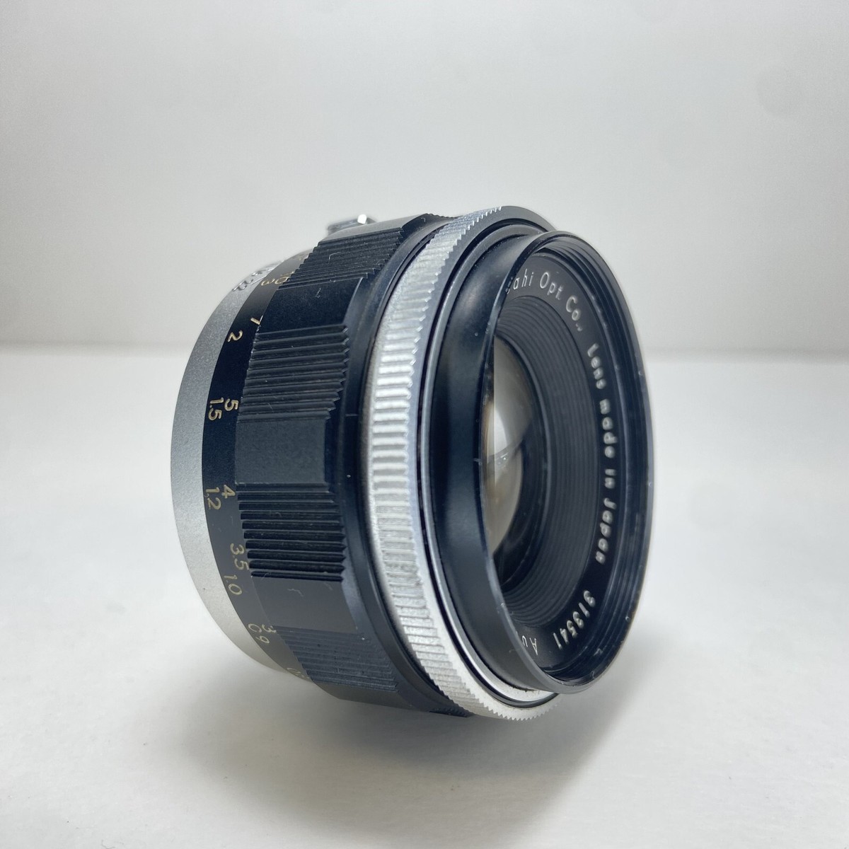 PENTAX Asahi Opt Co. Auto Takumar f2 55mm Lens M42 Mount Vintage