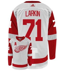 larkin red wings jersey