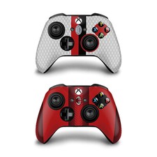 OFFICIAL AC MILAN 2023/24 CREST KIT VINYL SKIN FOR XBOX ONE S / X CONTROLLER