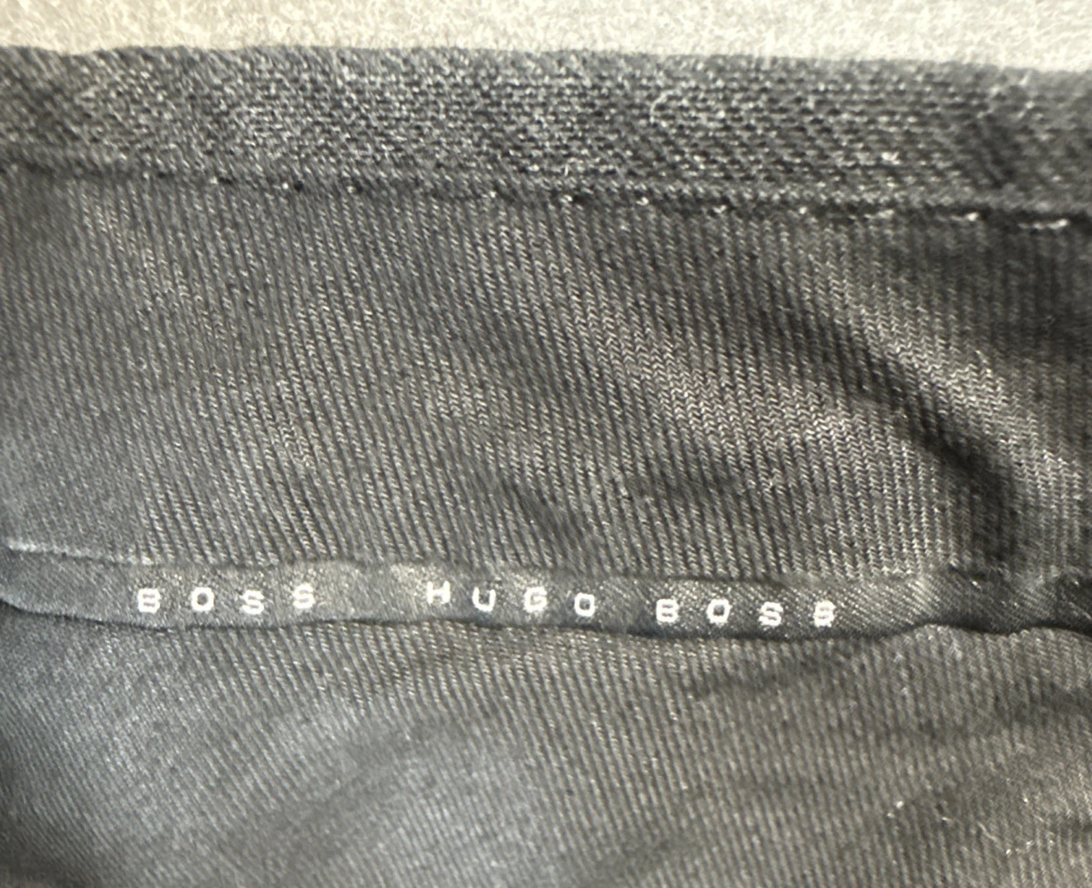 COACH Hugo Boss Pantalone Abito Classico Uomo 34x32 Lana Vergine Pieghettato Academia Manager USA
