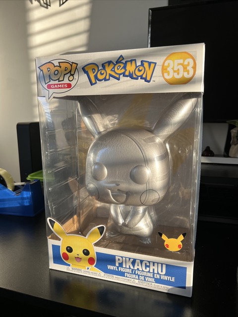 pikachu silver funko